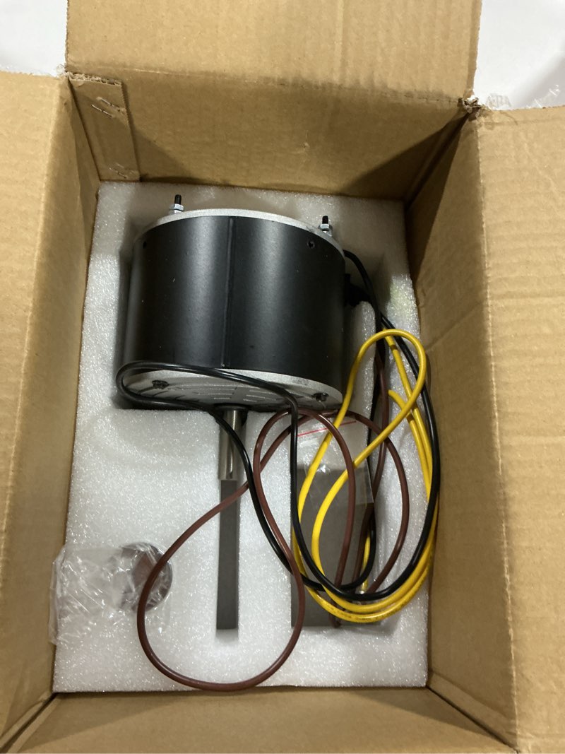 Condition photo showing Good Condition for 5kcp39hgs599s blower motor furnace 1/3 hp 1075 rpm 4-speed replacement for ge & trane models mot9053, mot09053, mot18948, mot04716, mot04722, mot13512, mot16953,115v 1075 rpm