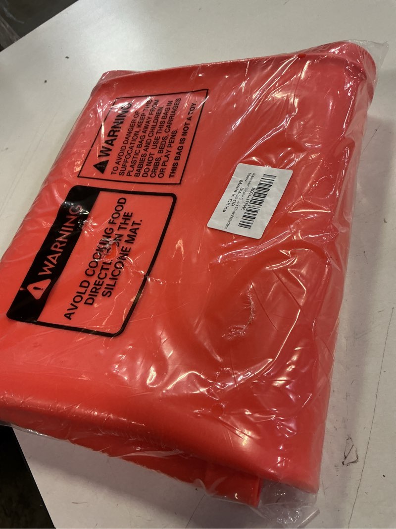 Condition photo showing Good Condition for Silicone Griddle Mat for Blackstone Griddle 36 Inch - Food Grade Silicone Griddle Cover for Blackstone Flat Top Grill, 36" Thickened Buddy Mat Grilling Accessory for Black Stone Protection Orange - 36 Inch