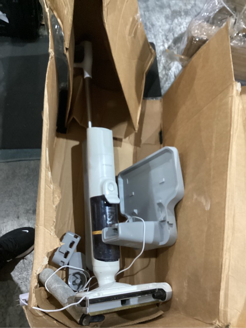 Condition photo showing As Is for proscenic wet and dry vacuum cleaner