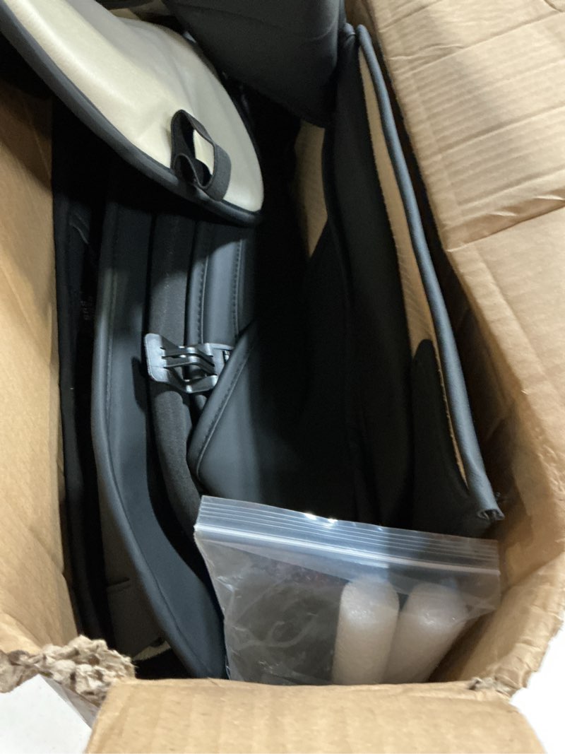 Condition photo showing New/Like New for mingbron car seat cover full set, leather car seat cover, waterproof seat covers, car seat cushion, nappa leather seat covers car seat protector universal fit most cars black black full set