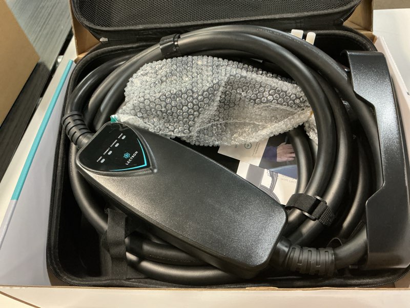 Condition photo showing Good Condition for Lectron Level 2 EV Charger - ETL Certified, 240V, 40 Amp, NEMA 14-50 Plug, 16 ft Extension Cord & J1772 Cable- Portable Electric Car Charger for J1772 EVs and Plug-in Hybrid Vehicles 40A NEMA 14-50
