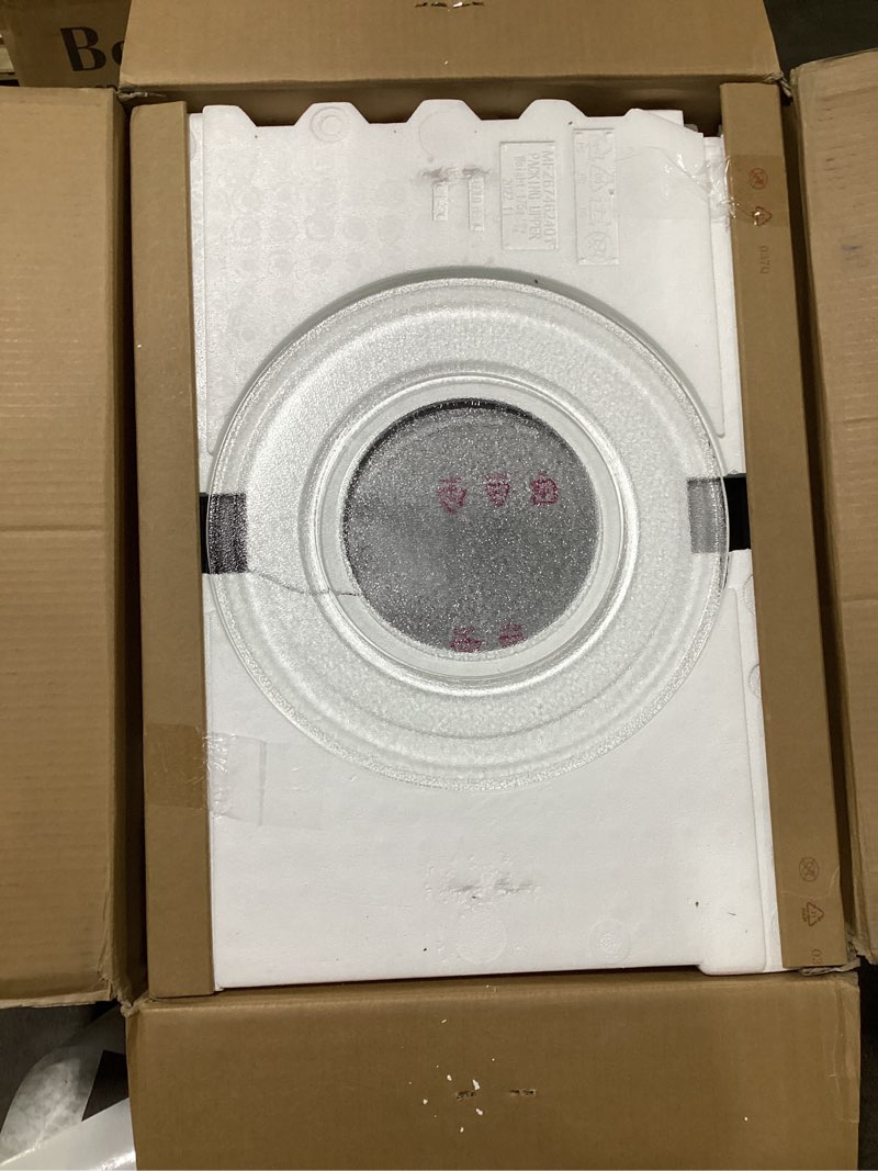 Condition photo showing Good Condition for GE Countertop Microwave Oven, 1,200-watt Capacity, 2.0 Cubic Ft., 8 Auto Setting Cooking Settings, Child-Lock Technology, Kitchen Essentials for the Countertop, Dorm Room or Apartment, Black 2.0 Cu.Ft. Black