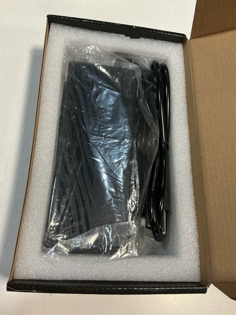 Condition photo showing Good Condition for starlink gen 3 power supply adapter 57v 3.42a ac to dc charger for starlink gen3 power adapter 195w replacement power cord compatible with gen 3 standard accessories multi protection 18awg 3m/10ft
