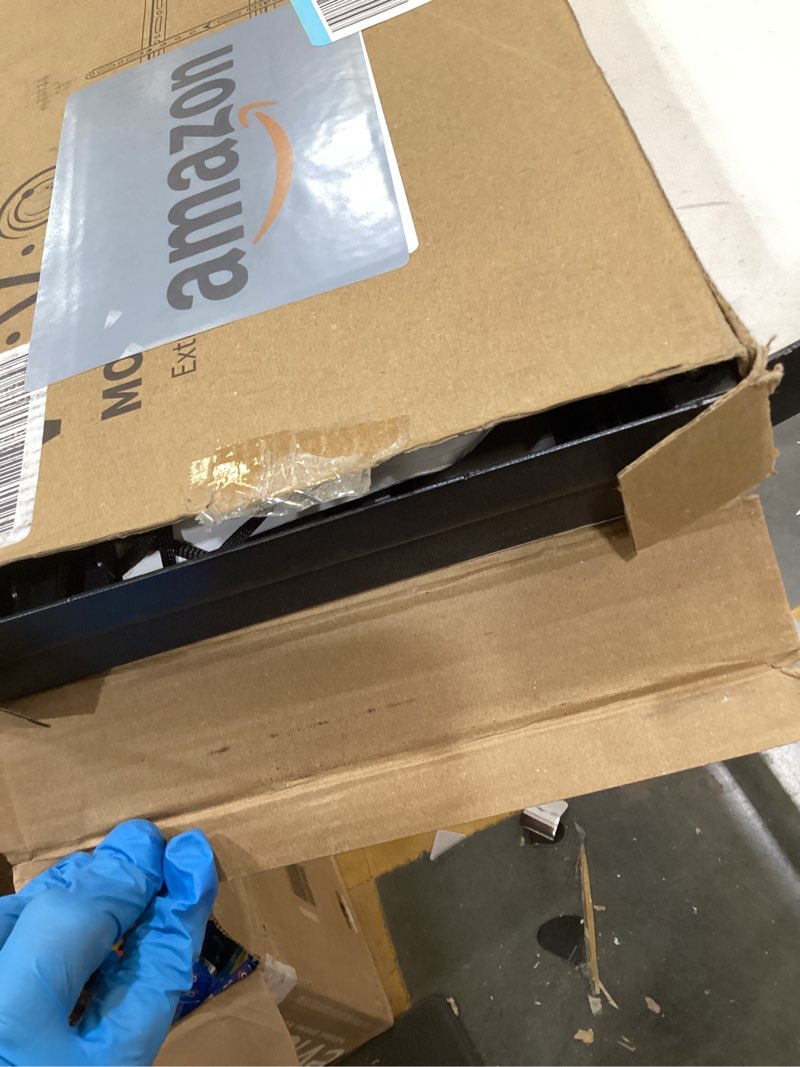 Condition photo showing As Is for VIVO Extra Large Heavy Duty 43 to 100 inch LCD LED Curved and Flat Panel Screen, TV Wall Mount Bracket with Max 800x400mmmm VESA, Black, MOUNT-VW100F Holds 43" to 100" Screens