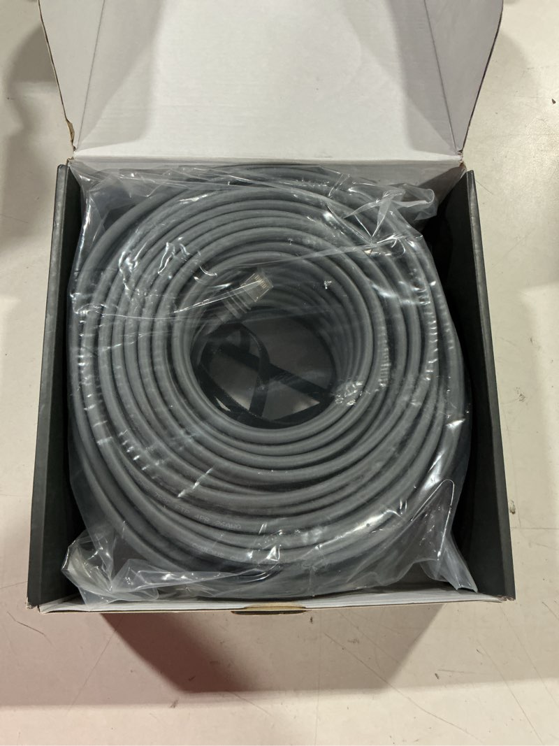 Condition photo showing Good Condition for 150ft/ 46m starlink gen 3 cable 26awg for starlink generation 3 and all standard rj45, ip67 waterproof, extra long starlink ethernet cable for outdoor satellite internet system 150ft - 26awg