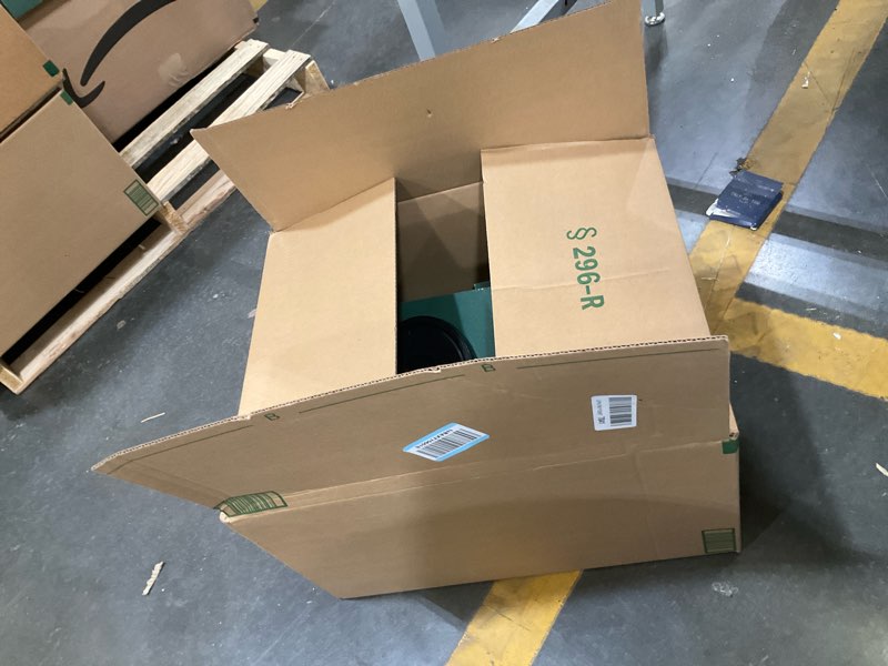 Condition photo showing As Is for Vinyl Record Player with External Speakers BT 5.3 Wireless Turntable Portable with 3 Speed USB Vintage DarkGreen