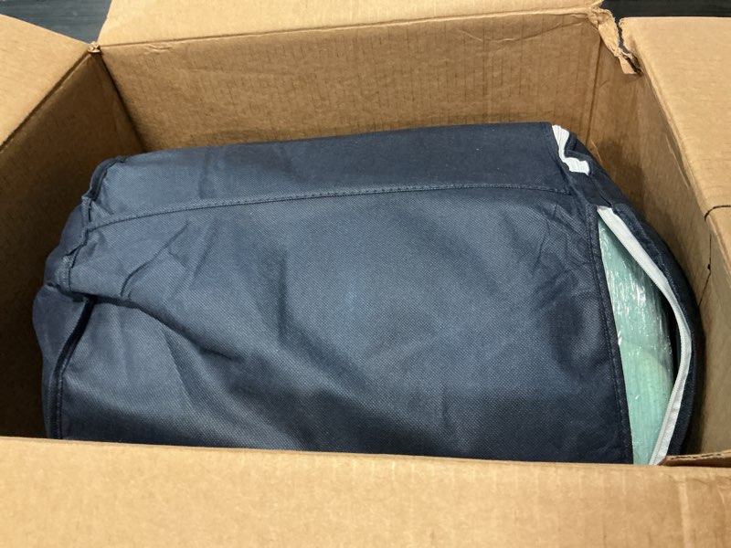 Condition photo showing As Is for serta thermagel cooling, pressure-relieving memory foam mattress topper, 3 inch, king, made in the usa