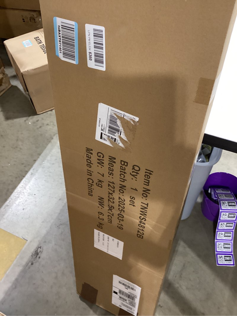 walmann 2 pack garage wall shelves, 1 x 4 ft/12 * 48 inch wall mounted storage shelves for garage he