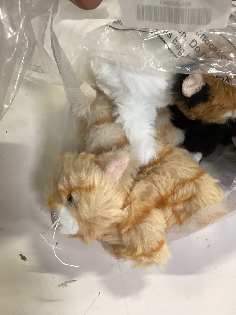 Condition photo showing Good Condition for lenwen 10 pcs cat stuffed animals bulk soft cuddly kitten plush sets kittens assorted fluffy stuffed cats for kiddos birthday gift pet party favors stuffers(standing style)