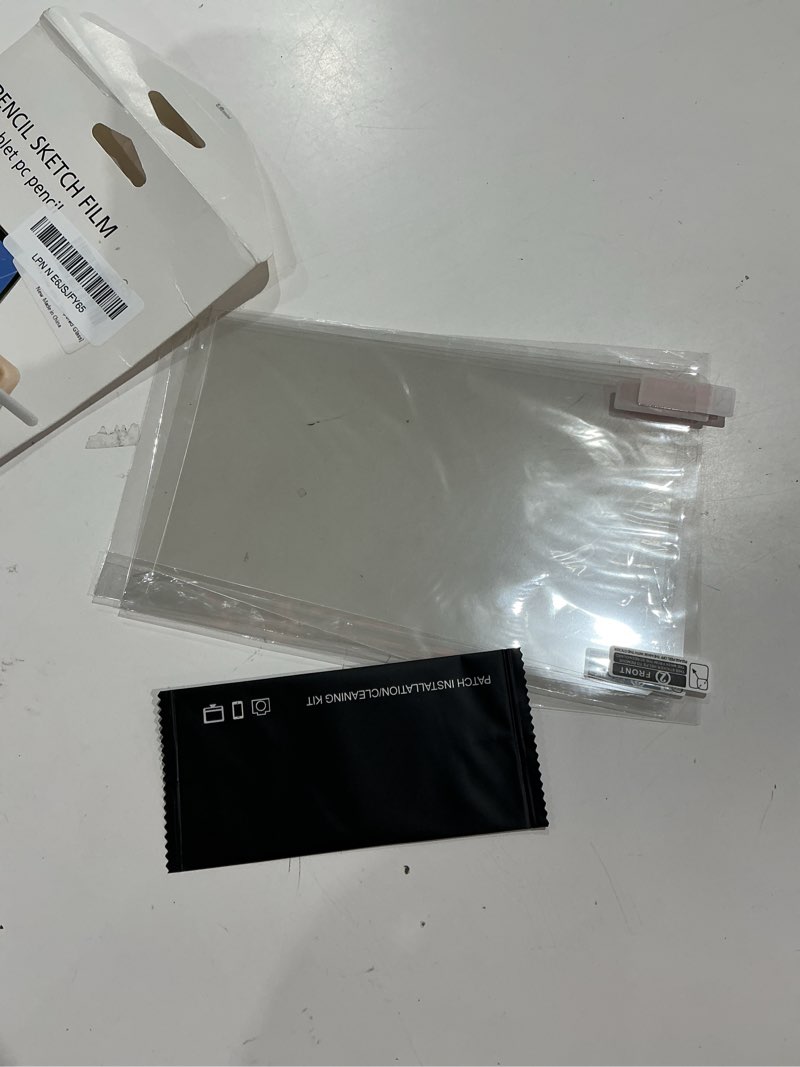 Condition photo showing Good Condition for 2 pack screen protector for topdon artidiag pro, with full installation tools[not tempered glass]