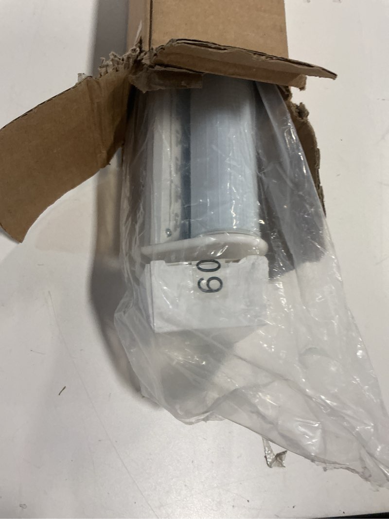 Condition photo showing New/Like New for LazBlinds No Tools No Drill Cordless Zebra Blinds for Windows, Dual Layer Light Control for Day and Night, Light Filtering Privacy Roller Blinds and Shades for Home, 47" W x 48" H, White White 47"W x 48"H