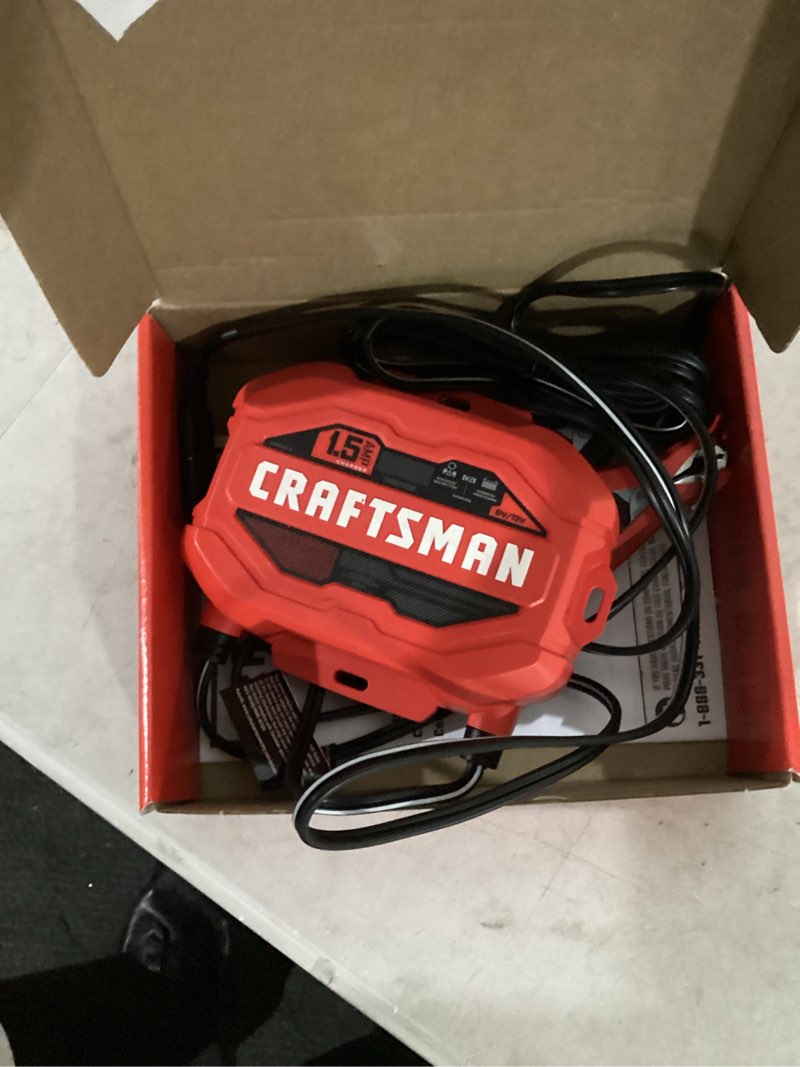 Condition photo showing Good Condition for craftsman 1.5-amp 6/12-volt car battery charger
