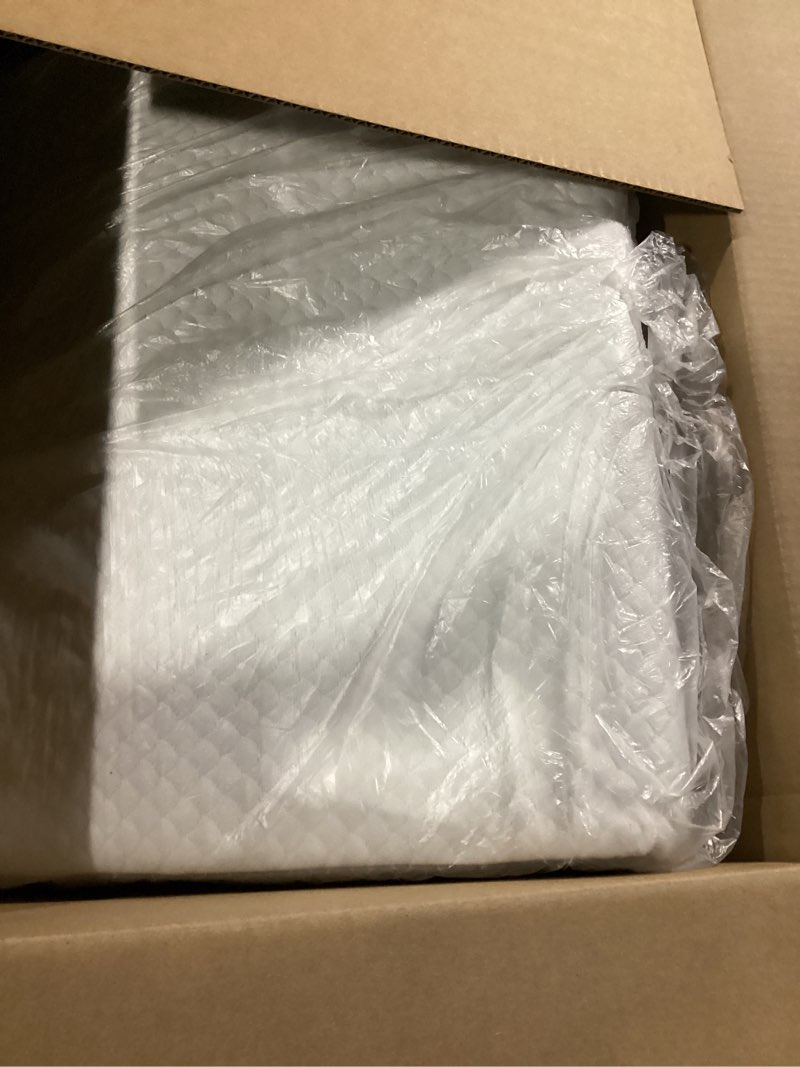 Condition photo showing Good Condition for Leg Pillow Elevation Blood Circulation, Leg Wedge for Elevation for Swelling, Leg Elevating Pillow for After Surgery, Memory Foam Foot Knee Pillow for Back Sleeping 24×22×8 Inch White/Grey 24*22*8 Inch White/Grey