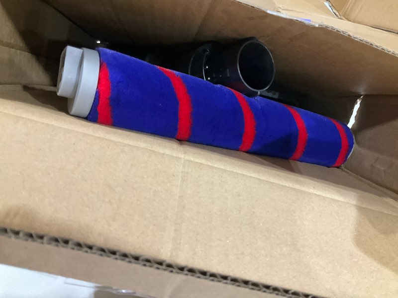 Condition photo showing Good Condition for Upgraded Hardwood Floor Vacuum Attachments with Headlights for Dyson V6 DC59 DC61 DC74 , Replacement Parts Motorhead,Soft Roller &PP Bristle Motorized Brush Accessories for Tile,Carpet,Rug Cleaning. DC59 DC61 DC62 V6 DC74