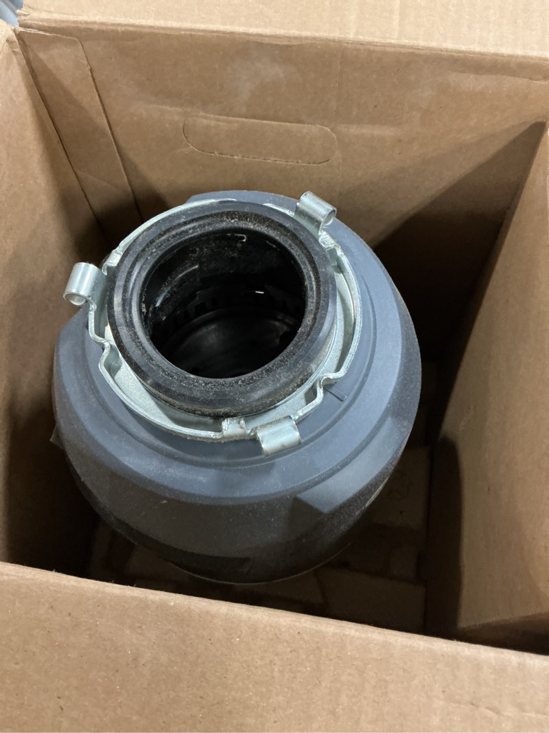 Condition photo showing Good Condition for InSinkErator EVOLUTION 1HP 1 HP, Advanced Series Continuous Feed Food Waste Garbage Disposal, Gray