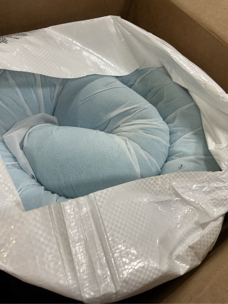 Condition photo showing Good Condition for amazon basics cooling gel-infused memory foam mattress topper for better sleep support, certipur-us certified, 3 inches, queen, blue queen 3" memory foam