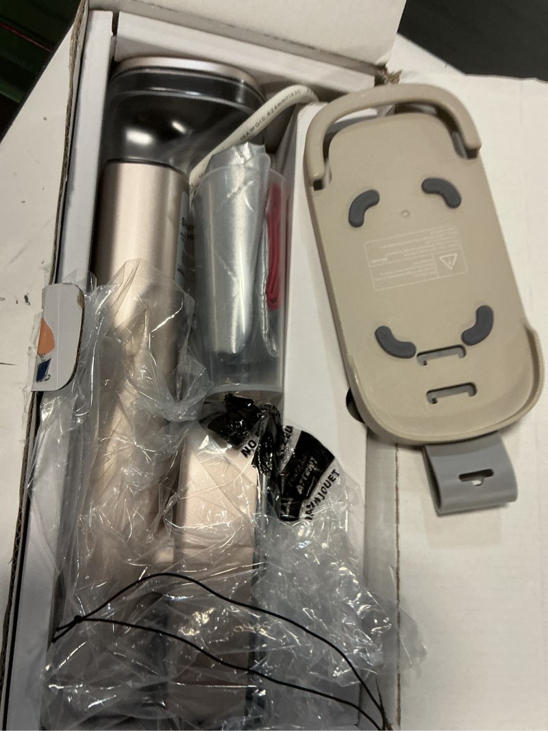 Condition photo showing Good Condition for travel steamer for clothes with 180 ml water tanks,15s fast heat-up,24 g/min strong steam performance, portable garment steamer with touch control, led display, steam iron(champagne gold)