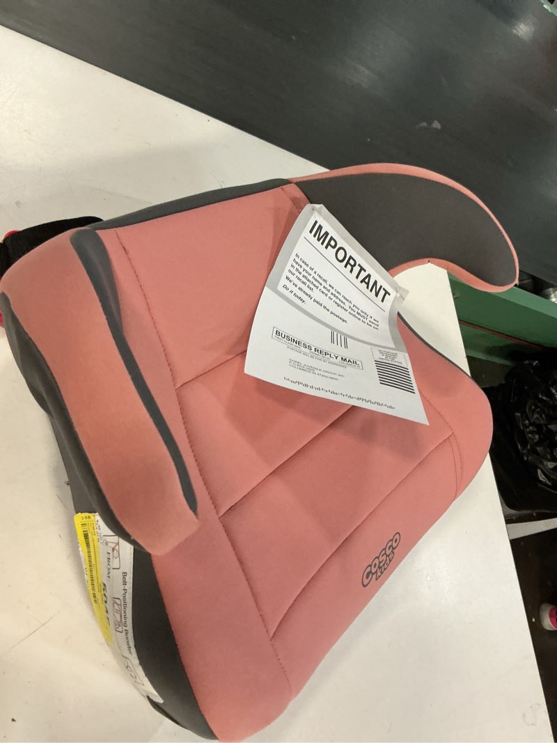 Condition photo showing As Is for rise lx booster car seat