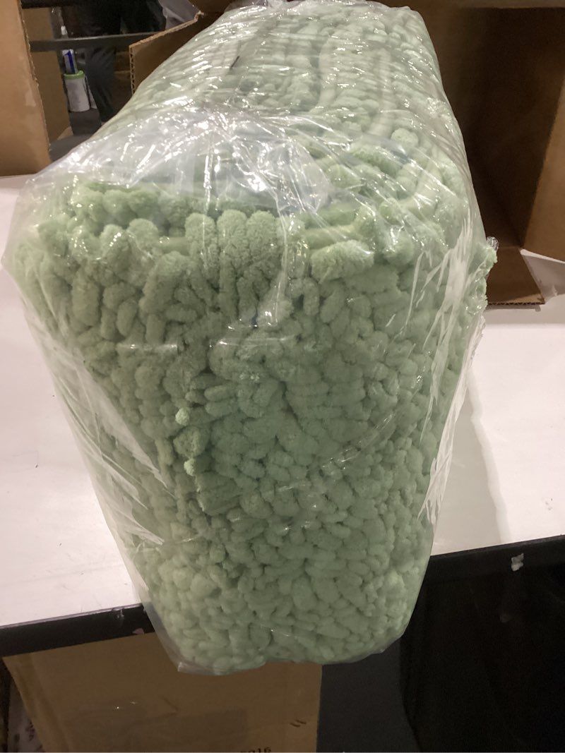 ACCUMTEK Upgrade Extra Large Sage Bathroom Rug Set 3 Pieces Ultra Soft, Thick Absorbent Bath Mats, N