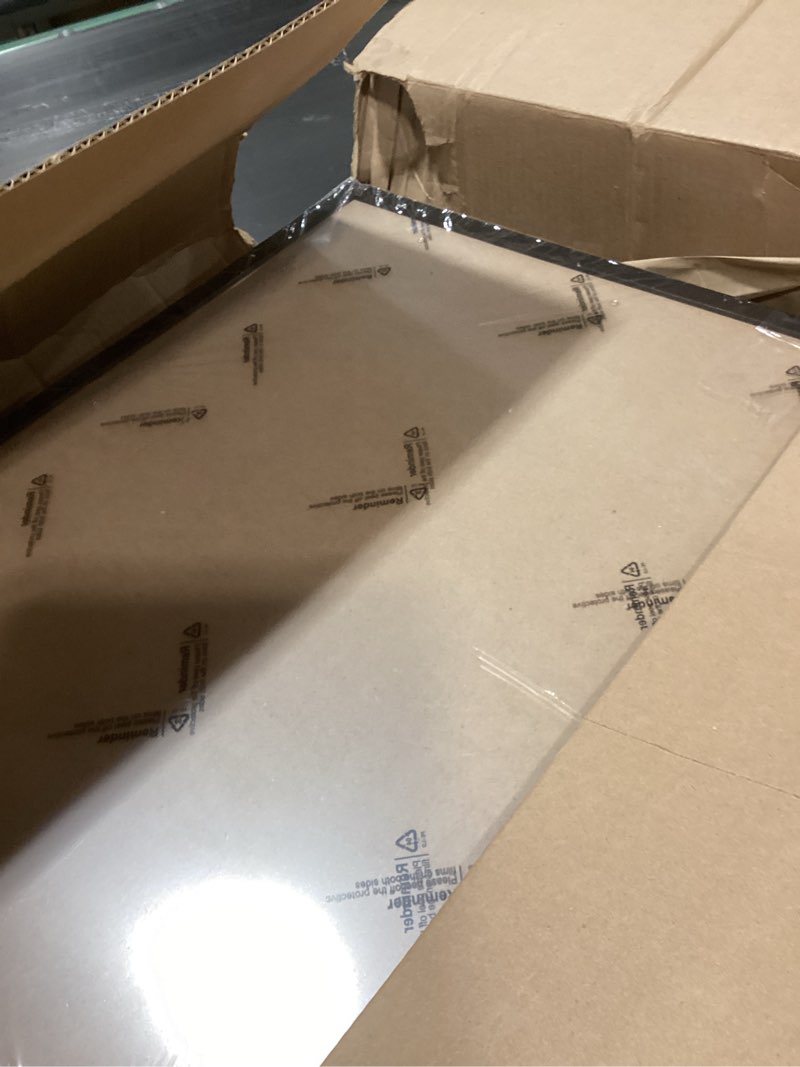 Condition photo showing Good Condition for 6 Sets 20x24 Picture Frame, Frames for 20 x 24 Canvas Collage Photo Poster Certificate Wall Gallery, High Transparent Horizontal Vertical Black 20 by 24 Inches Black 20x24