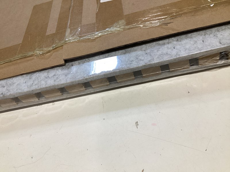 2 panel wood slat acoustic panel 48" x24" for sound absorbing, soundproof wood slat panel cover 16 s