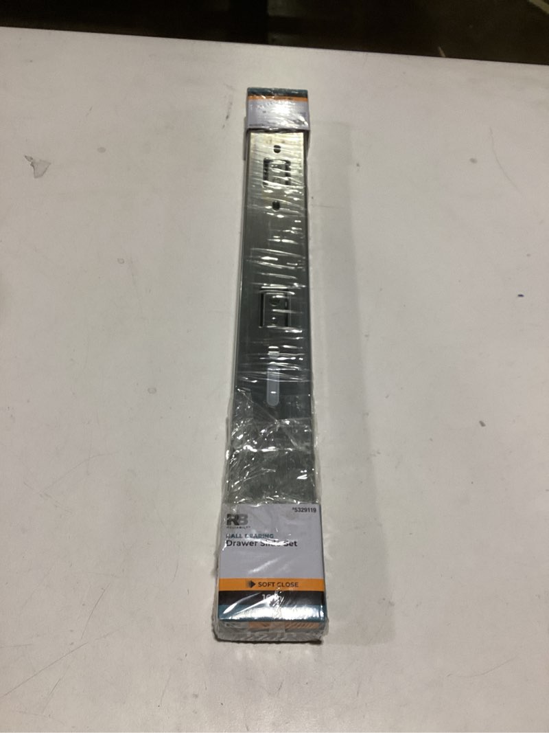 Condition photo showing Good Condition for Heavy Duty Drawer Slides Full Extension Side Mount 14 16 18 20 22 24 26 28 30 32 34 36 40 Inch 150 Lbs Metal Dresser Cabine Rails Tracks Glides Runner 1 Pair (Without Lock, 12 Inch) 12 Inch Without Lock