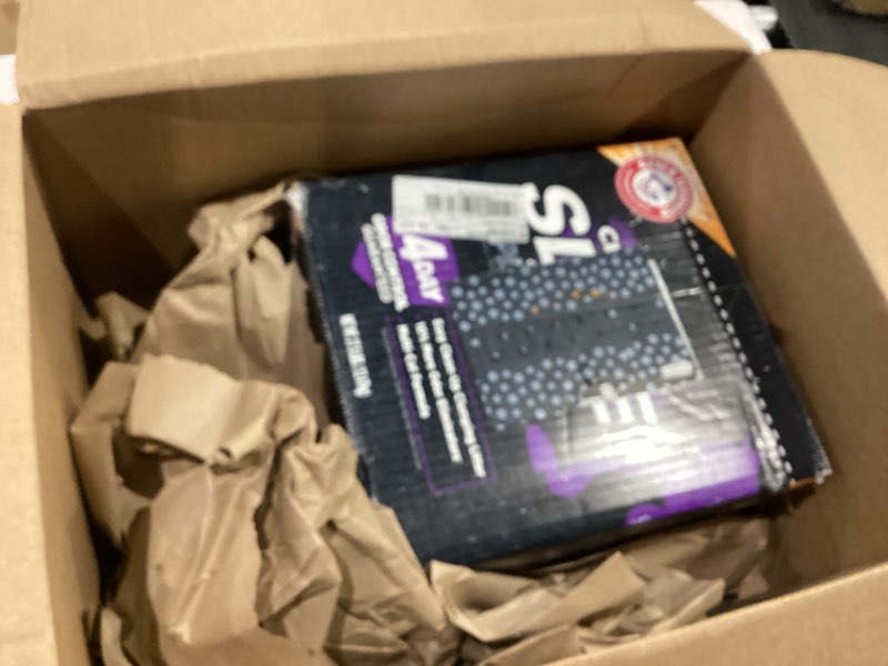 Condition photo showing As Is for ARM & Hammer Clump & Seal Slide Platinum Multi-Cat Clumping Cat Litter, 14-Day Odor Control, EZ Clean Technology, 27.5 lbs – No Scrubbing, Powerful Odor Eliminator 27.5 Lbs SLIDE Platinum Clumping Litter