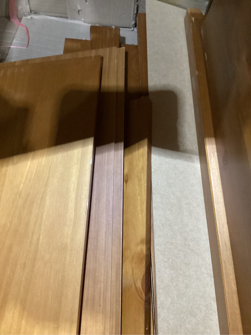 Condition photo showing As Is for book case