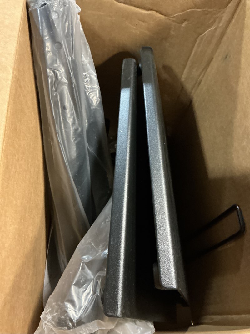 Condition photo showing As Is for usx mount speaker stand height adjustable for satellite & bookshelf speaker(only speaker stand pair) - 11lbs capacity