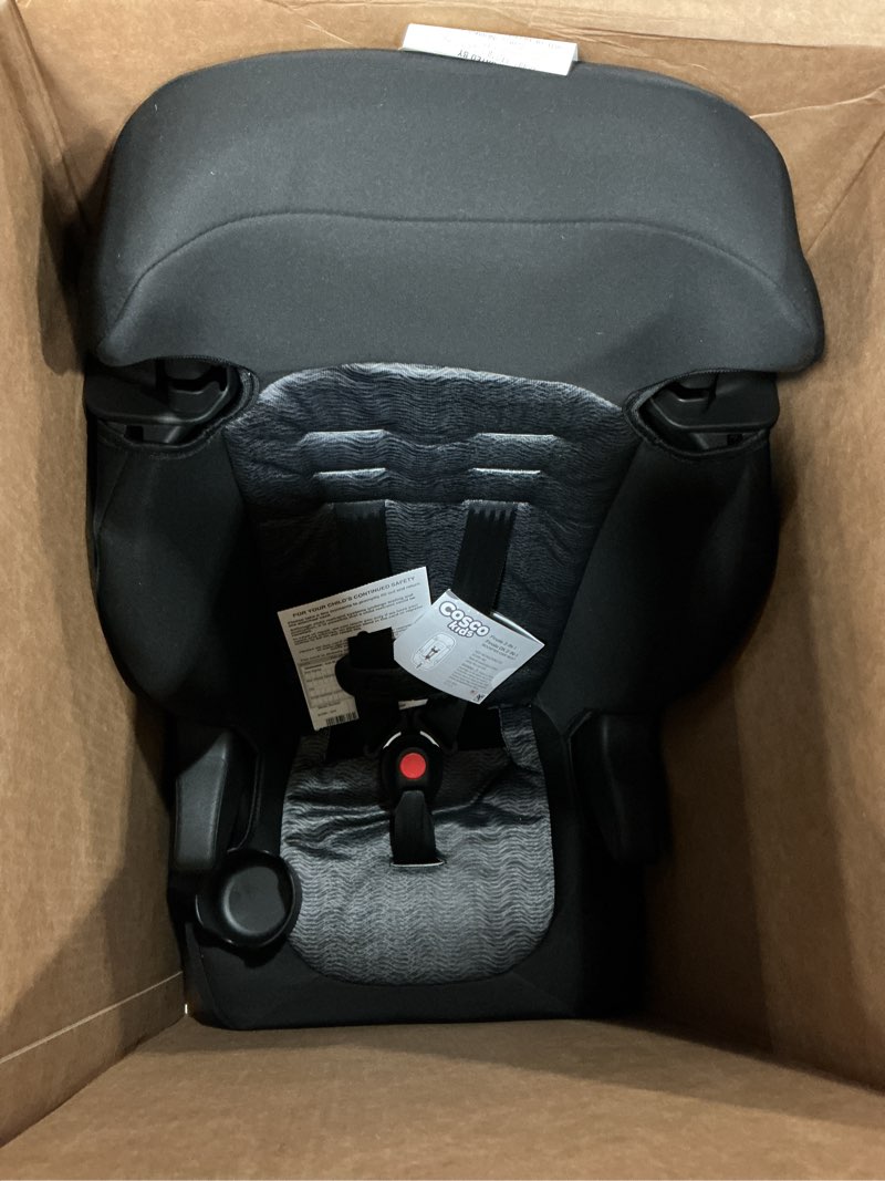 Condition photo showing Good Condition for cosco kids finale 2-in-1 toddler booster car seat, fiberwave ii, black/grey 50