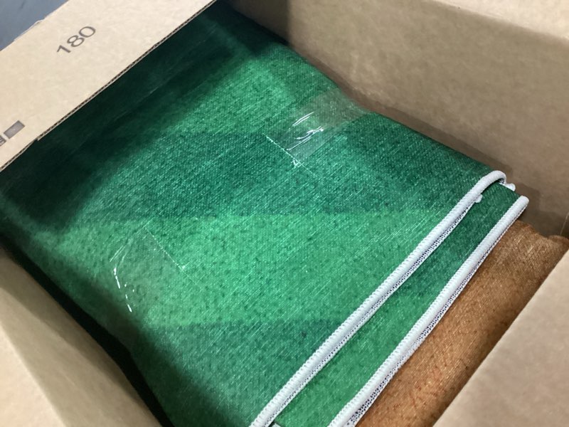 Condition photo showing As Is for Baseball Rug for Boys Bedoom: 5x7 Non-Slip Sport Area Carpet for Kids Room or Living Room Decor Baseball Green 5' x 7' (Rectangular)