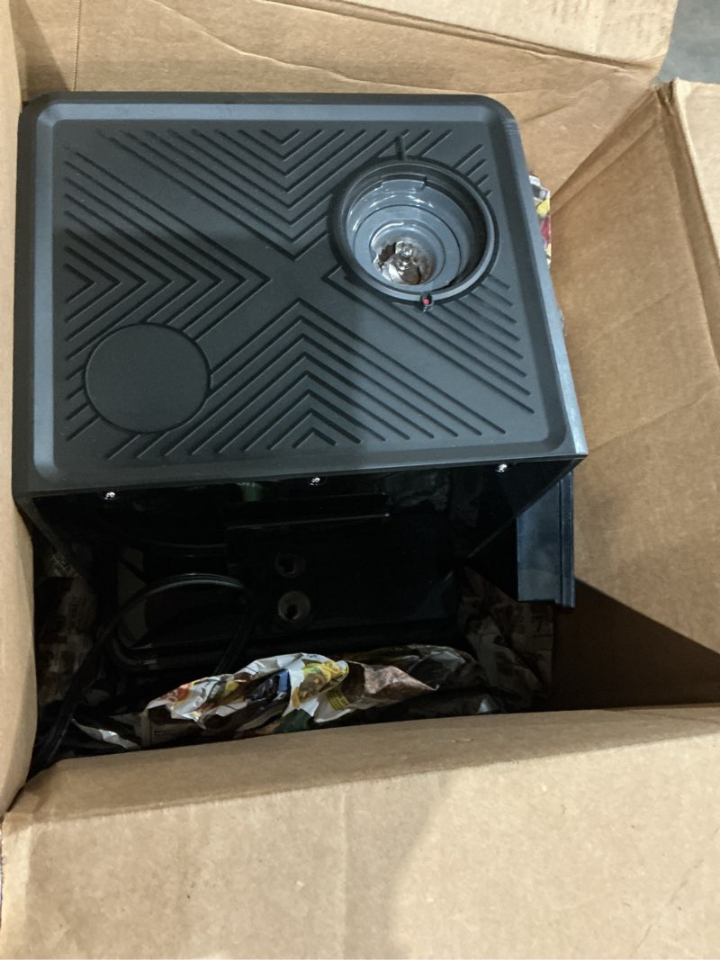 Condition photo showing As Is for (2025 upgrade)20 bar espresso machine with built-in anti-clog coffee grinder, expresso coffee machines with milk steam wand/frother/tamping tools,espresso maker with grinder for lattes-charcoal
