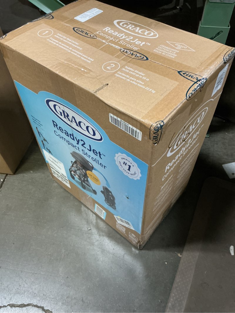 Condition photo showing New/Like New for graco® ready2jet compact stroller â€“ overhead friendly compact travel stroller with automatic fold, kingston no style name kingston