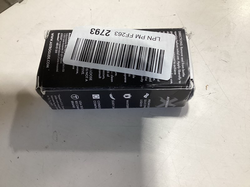Condition photo showing Good Condition for biofilm inc. 30917: astroglide x silicone lubricant, 2.5oz.