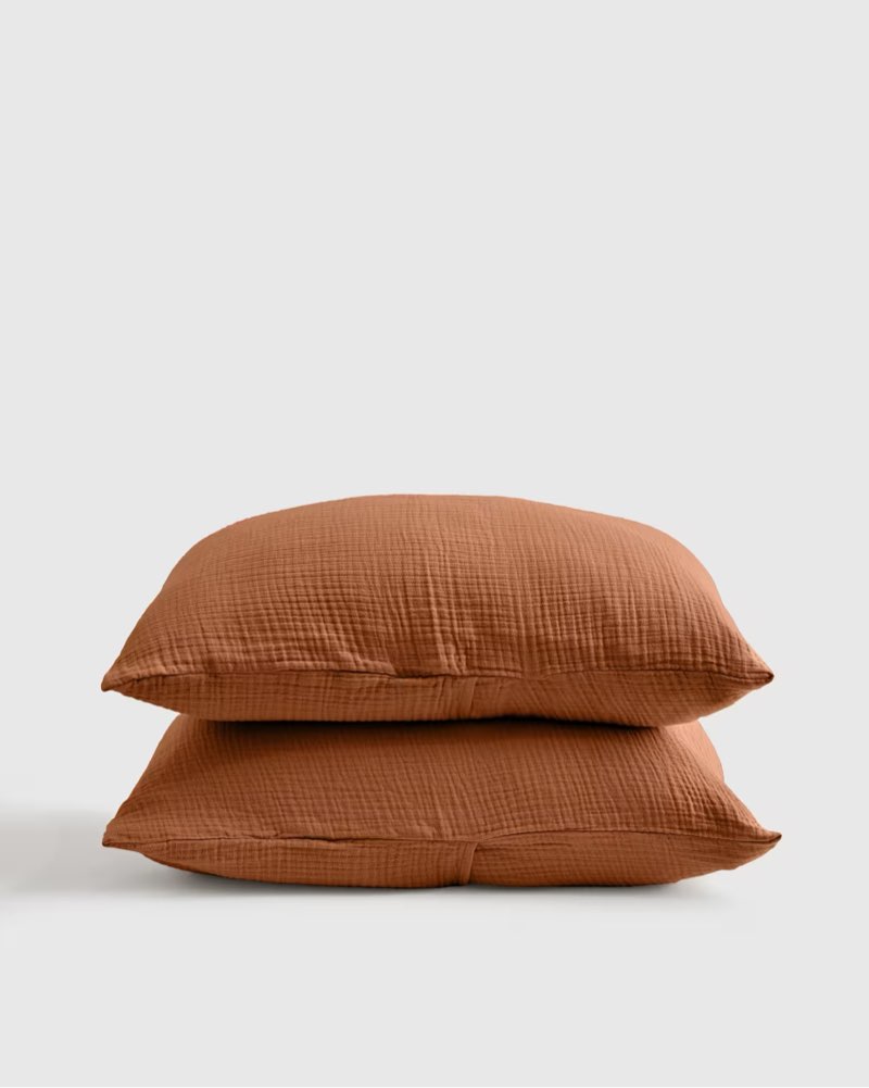 organic airy gauze sham set
