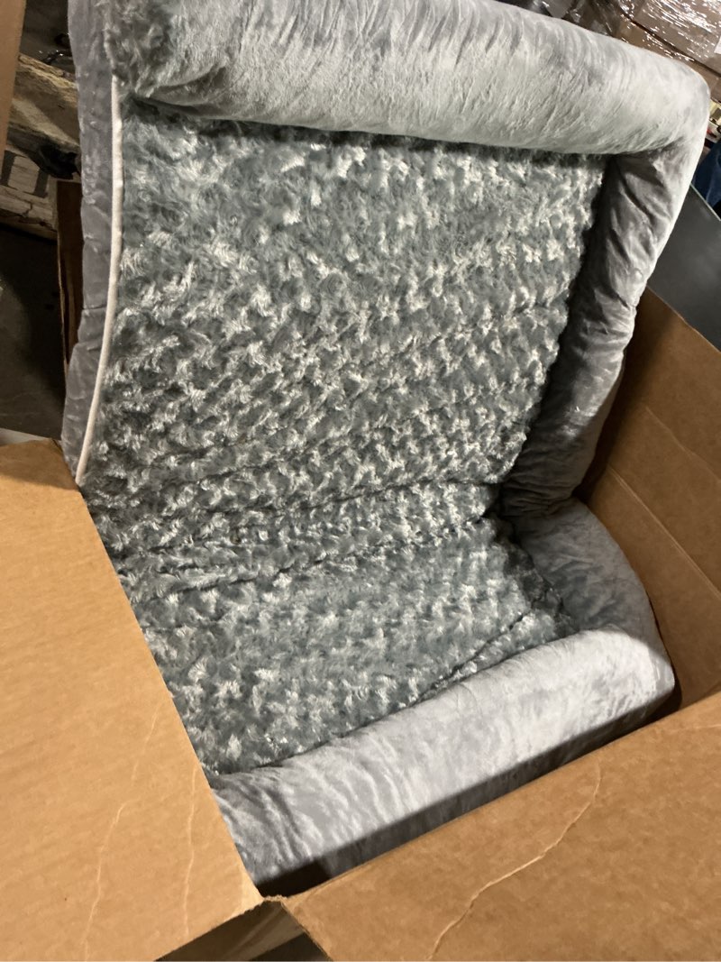 Condition photo showing As Is for large memory foam orthopedic dog bed