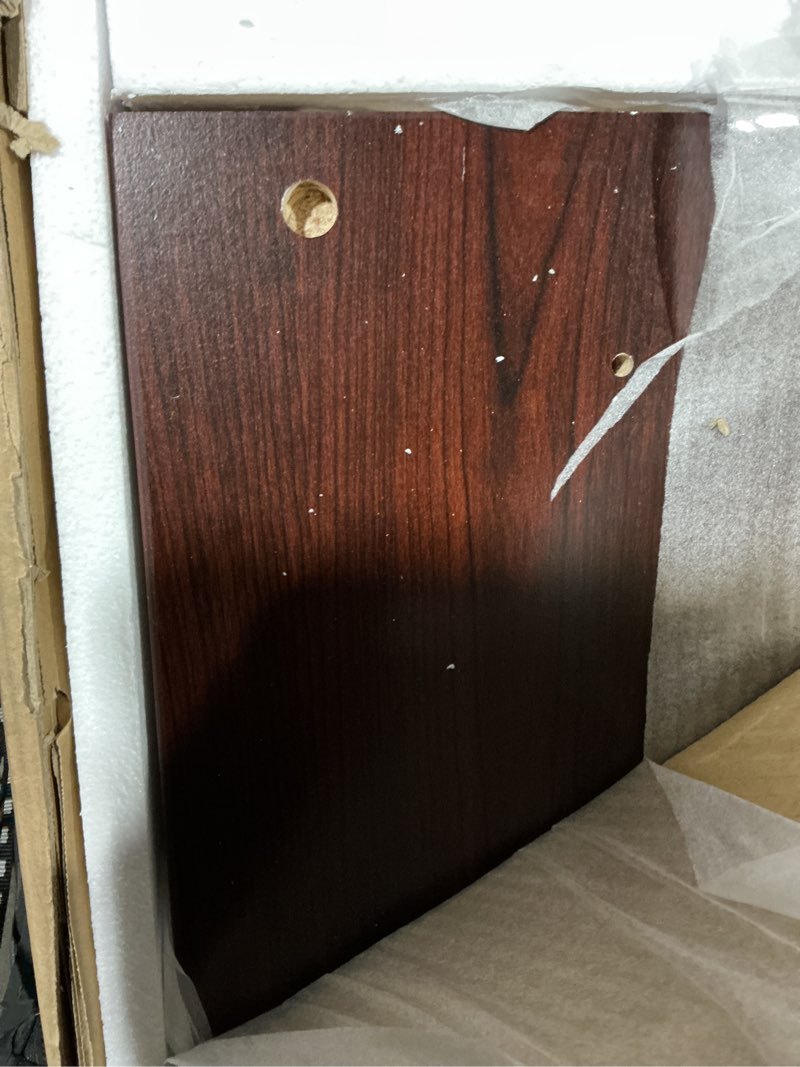 Condition photo showing Good Condition for (2boxes) realspace® magellan performance 71\"w l-shaped corner desk, cherry