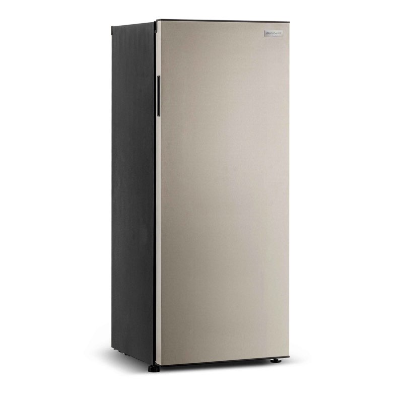 frigidaire 10 cu. ft. upright convertible freezer refrigerator, platinum 