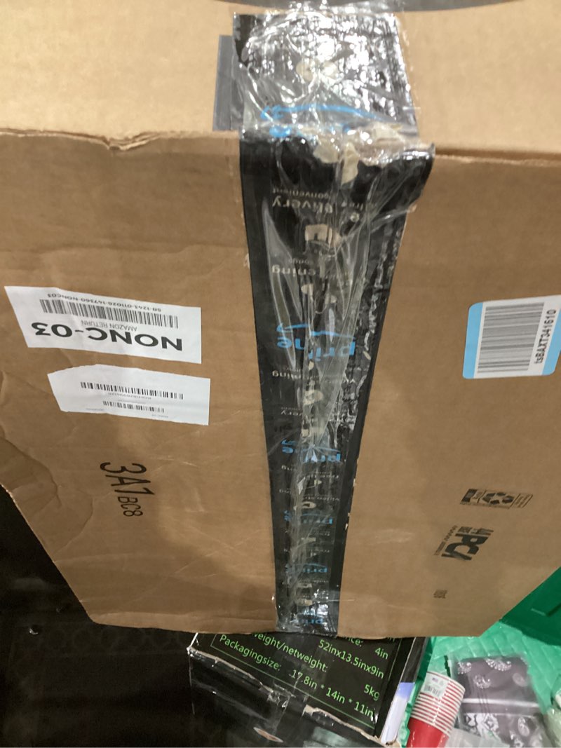 Condition photo showing Good Condition for Mind Reader Slim Laundry Hamper with Lid, 40L Clothes Basket, Premium Wicker Design, Plastic, White White Single