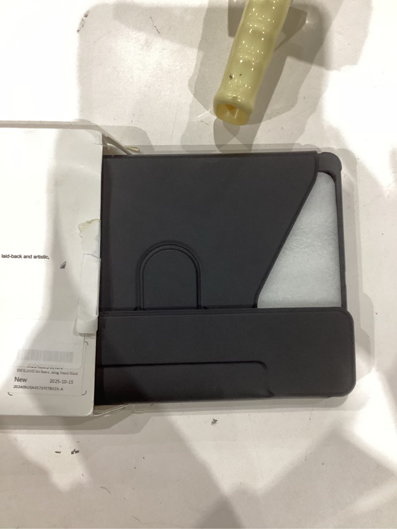 Condition photo showing Good Condition for INFILAND for Samsung Galaxy Tab S10 Lite/S10 FE/S9/S9 FE 5g Case with Keyboard [High Precision Trackpad & 7 Color Backlit & S Pen Holder], Detachable Keyboard Case with 360 Degree Rotating Stand Black Light Black