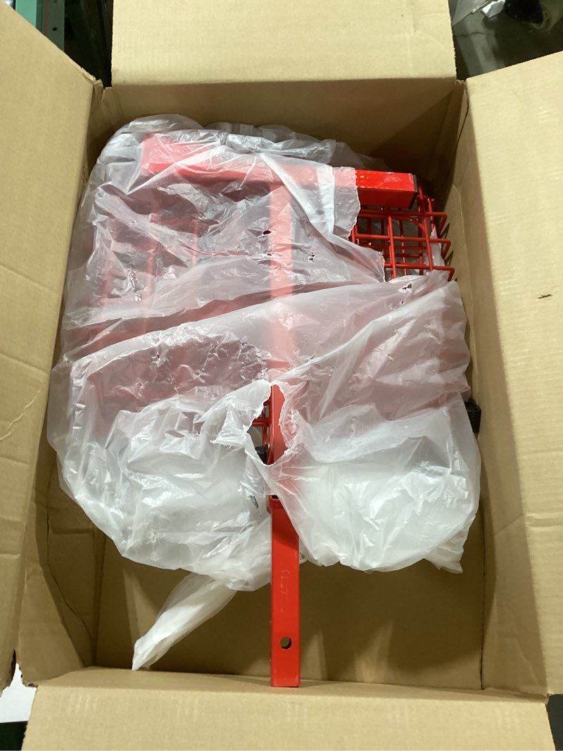 Condition photo showing Good Condition for Foldable Folding Scooter Rear Basket for Golden & Pride Mobility Scooters & Powerchairs (Only Works with Scooters & Power Chairs Equipped with 1" x 1" Hitch Receiver) (Red)