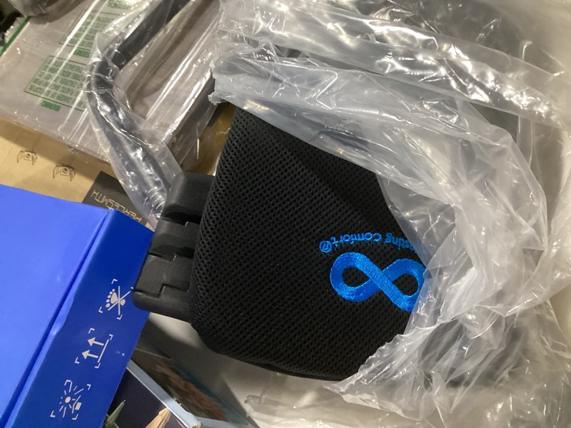 Condition photo showing Good Condition for everlasting comfort lumbar support board back stretcher for lower pain relief - adjustable spine decompression with 88 acupressure nodes - back cracking device with chair strap for posture correction black