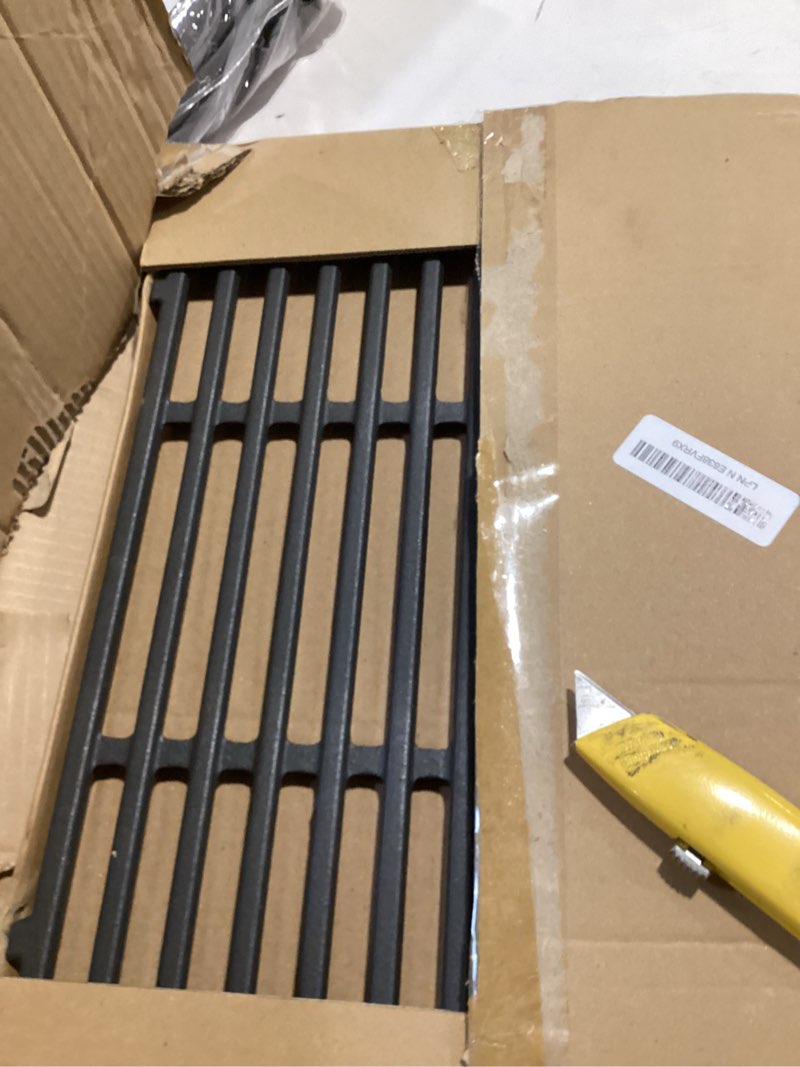 Condition photo showing Good Condition for 7638 spirit grill grates replacement for weber spirit ii e-310 e-330 gs4 grill parts weber spirit e310 grill grate 300 series 65906 cooking grids weber genesis silver b c 1000 5000 gold b c part 17.5” spirit 300 series grates 17.5" x 23.8"