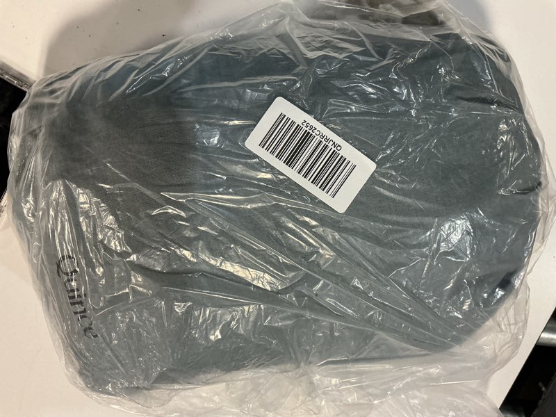 Condition photo showing Good Condition for european linen duvet cover set, king/cal king, dusty blue