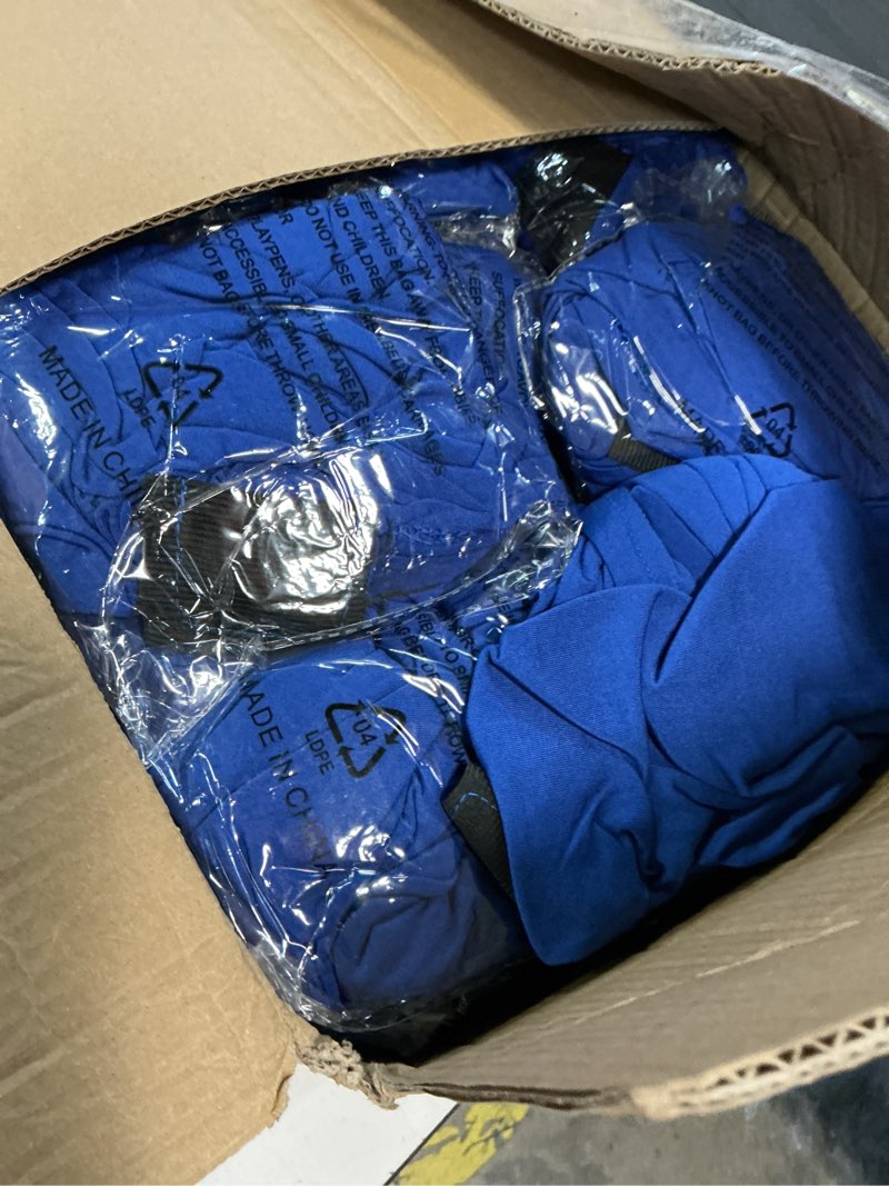 Condition photo showing Good Condition for hainarvers stretch spandex folding chair covers 30pcs universal fitted chair cover protector for wedding,party, banquet, holidays, celebration, decoration(royal blue, 30 pcs) royal blue 30pcs