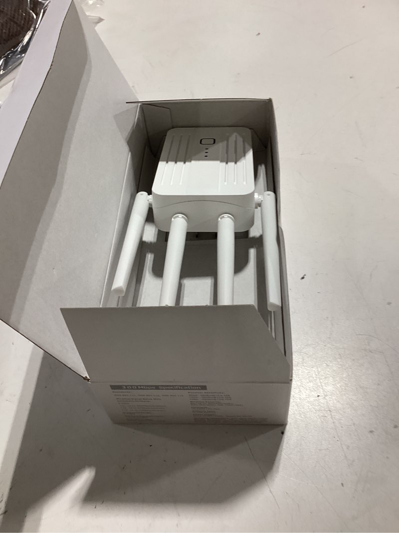 Condition photo showing Good Condition for wifi extender signal booster for home 2026 internet repeater long range up to 9995 sq. ft. whole home wifi coverage (white)