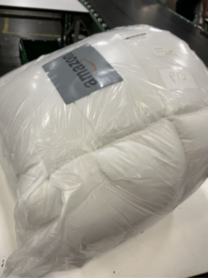 Condition photo showing Good Condition for elemuse twin mattress topper for back pain, extra thick mattress pad cover, plush soft pillowtop with elastic deep pocket, overfilled down alternative filling white twin