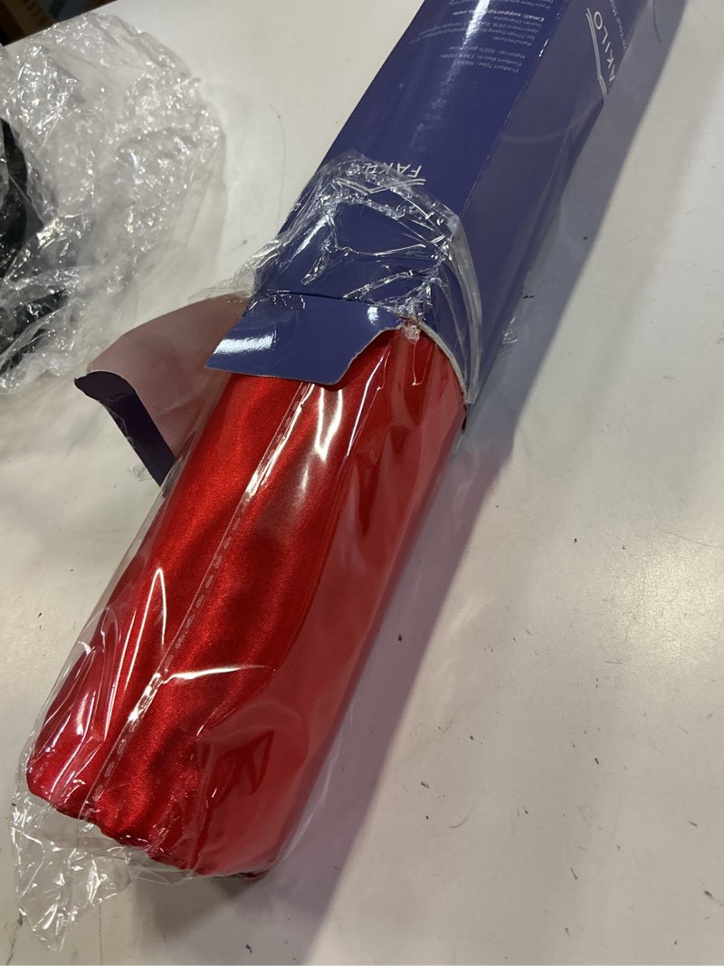 Condition photo showing Good Condition for fakilo red ribbon 12 inch x 22 yd wide giant ribbons for grand opening cuttings ceremony outdoor business christmas wedding decor red 12 inch x 22 yd