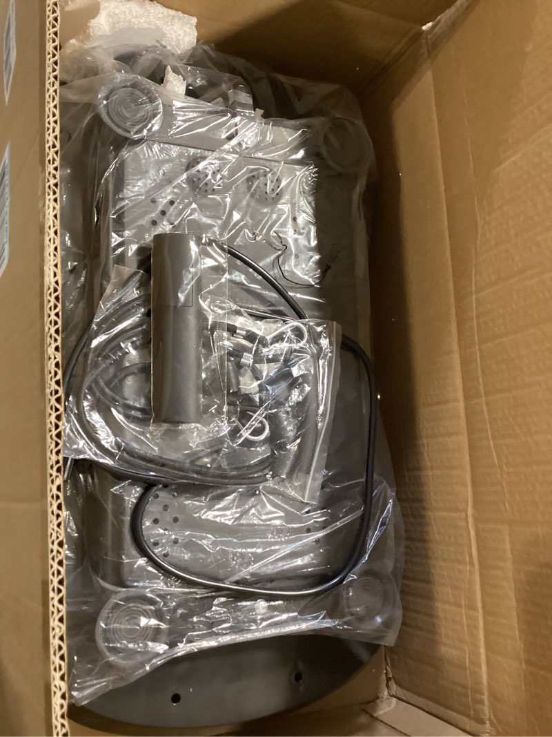 Condition photo showing Good Condition for vibration plate exercise machine for lymphatic drainage, vibration machine for full-body weight loss shaping, vibrate fitness platform 400 lbs & 200 adjustable speeds for women men home black