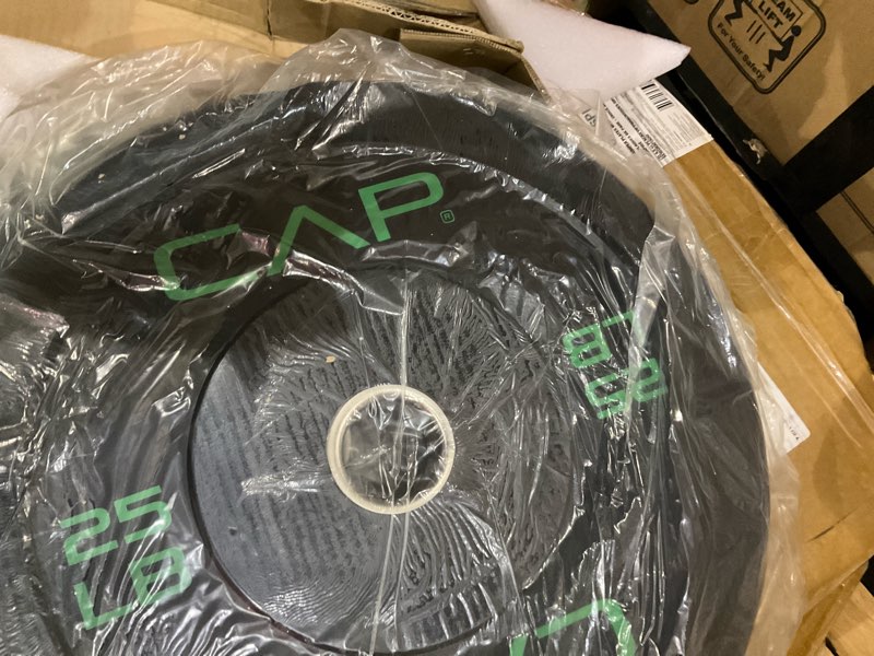 Condition photo showing As Is for CAP Barbell Rubber Olympic Bumper Plate | Multiple Options/Colors